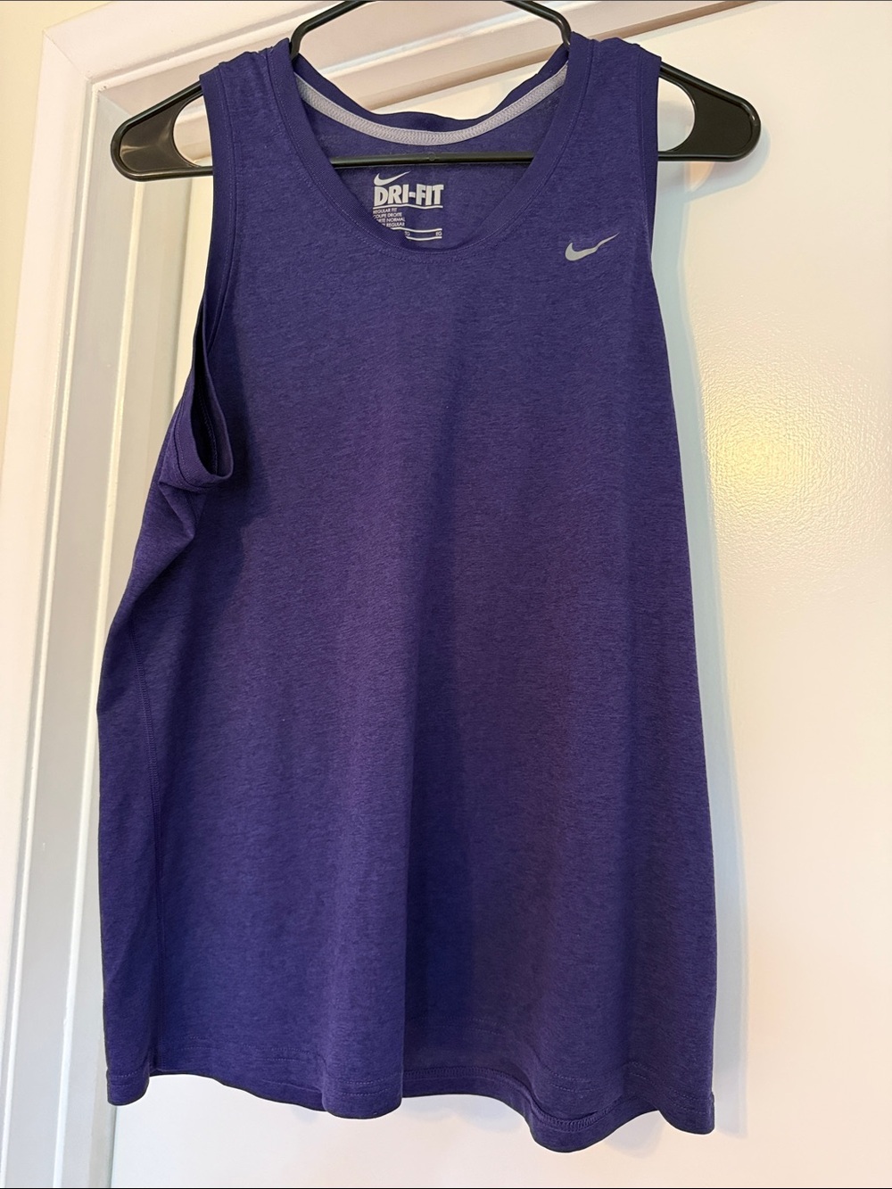Nike Purple Dri-FIT Athletic Tank Top
